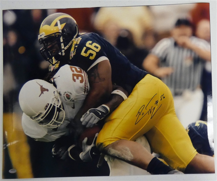 Lamar Woodley Autographed 16x20