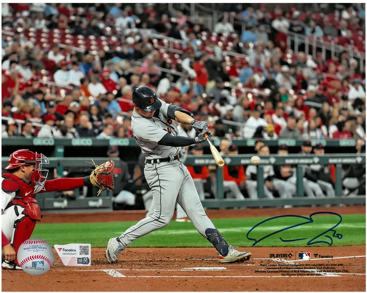 Spencer Torkelson Autographed 8x10