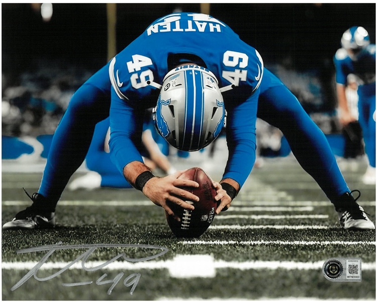 Hogan Hatten Autographed 8x10
