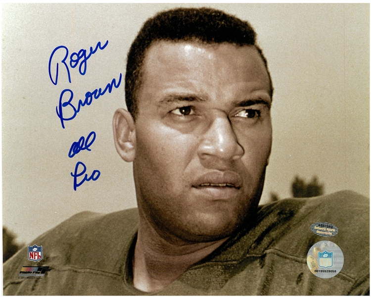 Roger Brown Autographed 8x10