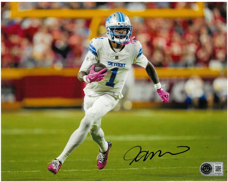 Jameson Williams Autographed 8x10