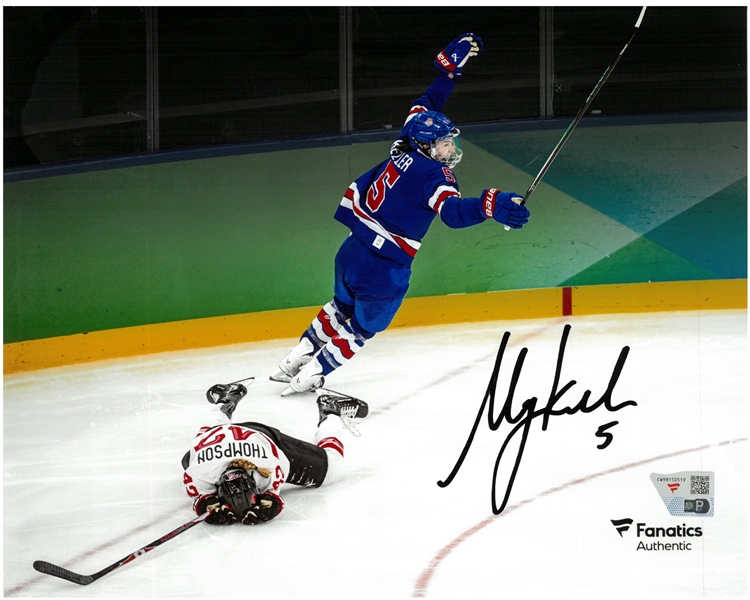 Megan Keller Autographed 8x10