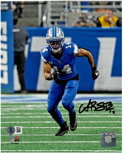 Amon-Ra St. Brown Autographed 8x10