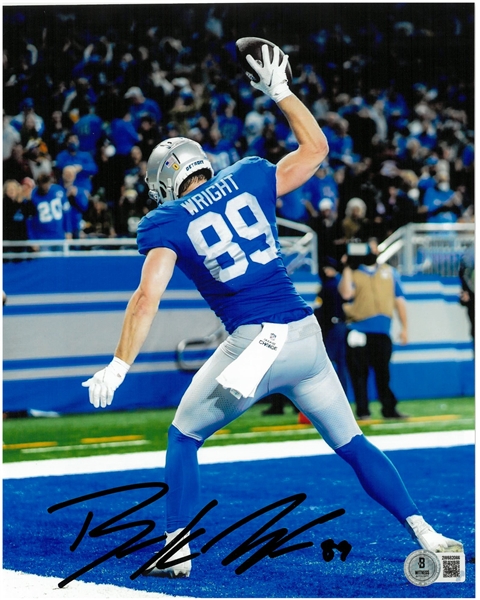 Brock Wright Autographed 8x10