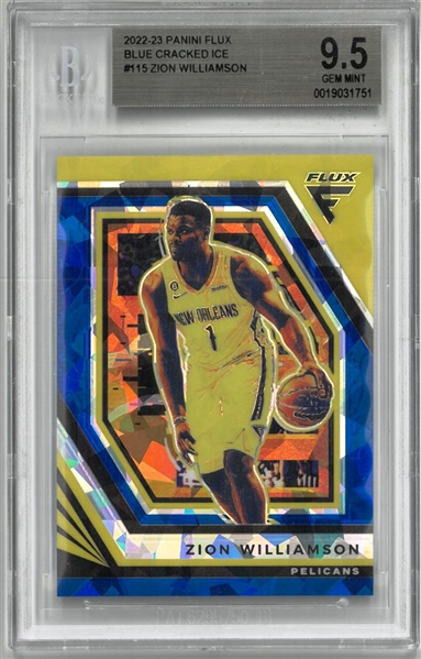 Zion Williamson BGS 9.5 2022-23 Panini Flux