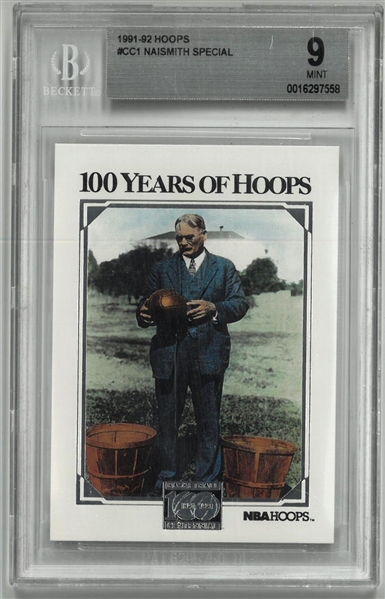 Naismith Special BGS 9 1991-92 Hoops