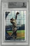 Mickey Mantle BGS 9 2010 Topps Chrome