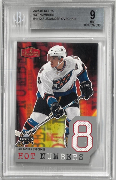Alexander Ovechkin BGS 9 2007-08 Ultra