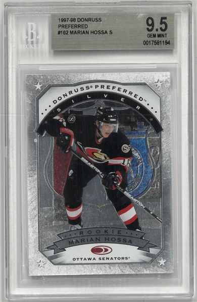 Marian Hossa BGS 9.5 1997/98 Donruss Preferred