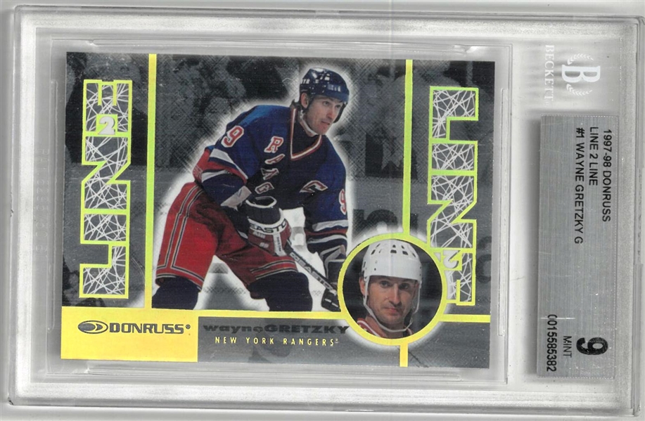 Wayne Gretzky BGS 9 1997-98 Donruss