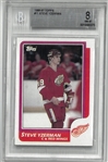 Steve Yzerman BGS 8 1986-87 Topps