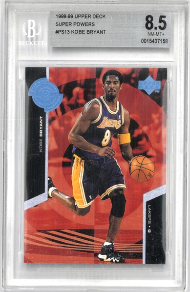 Kobe Bryant BGS 8.5 1998-99 Upper Deck