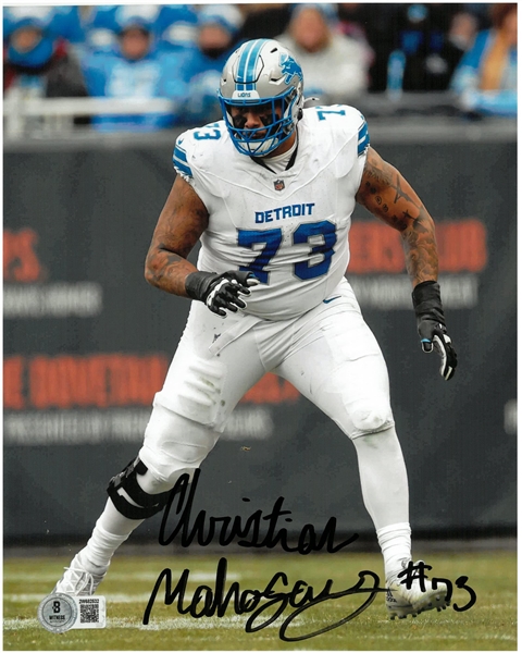 Christian Mahogany Autographed 8x10