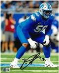 Penei Sewell Autographed 8x10