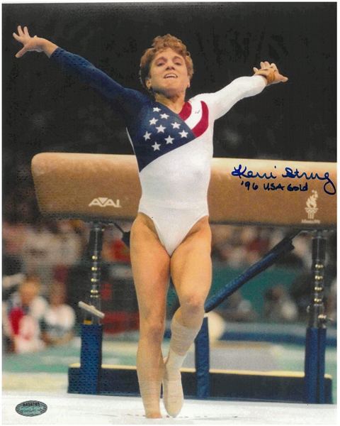 Kerri Strug Autographed 8x10