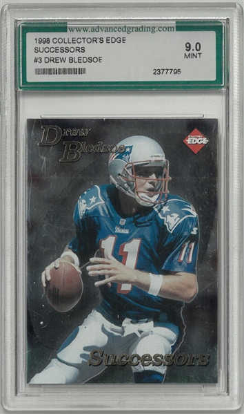 Drew Bledsoe 1998 Collectors Edge