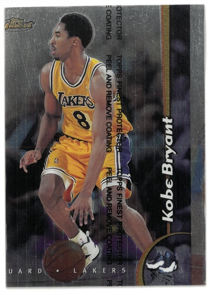 Kobe Bryant Jumbo 1998-99 Topps Finest
