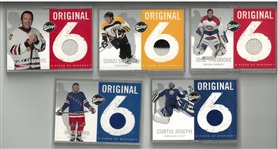 2000-01 Upper Deck Vintage Original 6 Lot