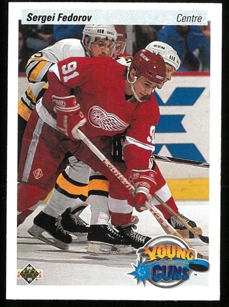 Sergei Fedorov 1990-91 Upper Deck French