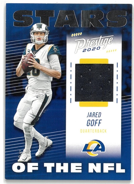 Jared Goff 2020 Panini Prestige