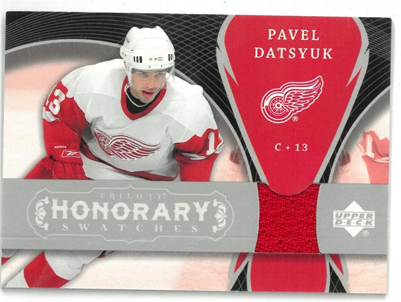 Pavel Datsyuk 2007-08 Upper Deck Trilogy