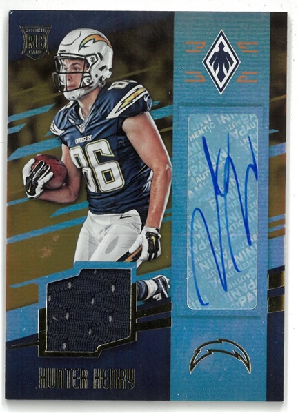 Hunter Henry Auographed 2016 Panini Phoenix #72/99