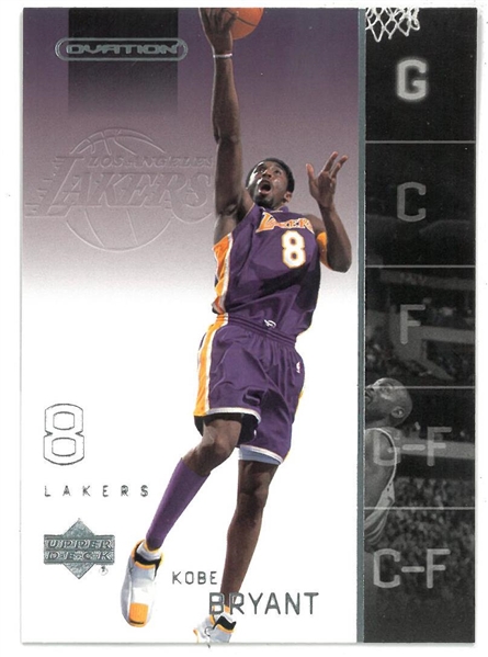 Kobe Bryant 2002-03 Upper Deck Ovation
